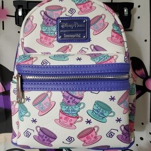 Loungefly Teacups Disney mini backpack BRAND NEW!